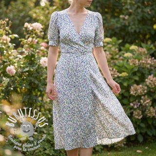 Viscose RADIANCE Flowers Siria digital print