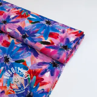 Viscose ECOVERO Flowers design D digital print