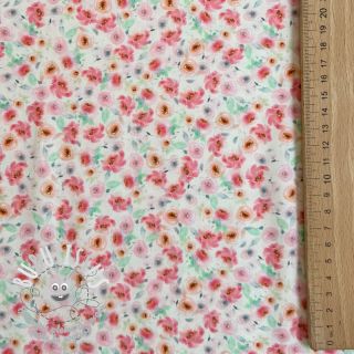 Viscose RADIANCE Flowers Morene digital print