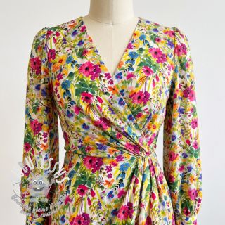 Viscose RADIANCE Flowers Zanny digital print