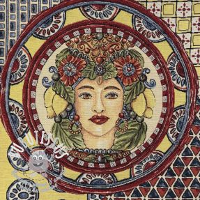 Tissu déco GOBELIN PREMIUM Sicilian Art Tapestry PANEL