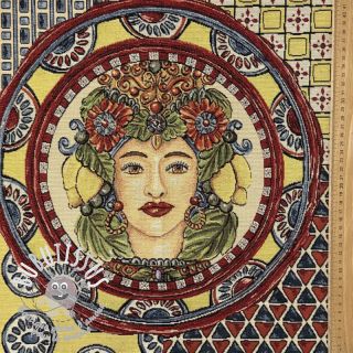 Tissu déco GOBELIN PREMIUM Sicilian Art Tapestry PANEL