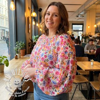 Viscose RADIANCE Flowers Polly digital print