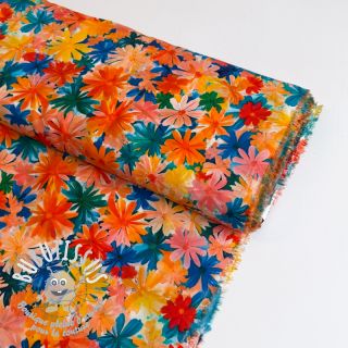 Viscose ECOVERO Flowers design C digital print