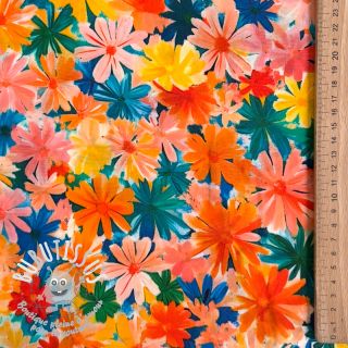 Viscose ECOVERO Flowers design C digital print