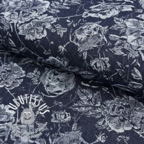JEANS DENIM JACQUARD Flowie