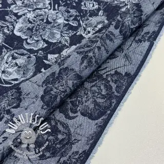 JEANS DENIM JACQUARD Flowie