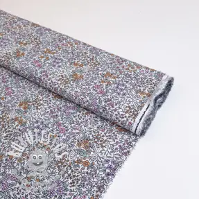 Viscose ECOVERO Flowers Galia offwhite