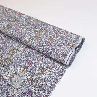 Viscose ECOVERO Flowers Galia offwhite