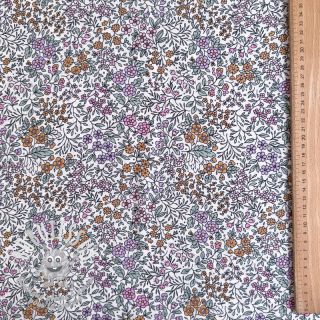 Viscose ECOVERO Flowers Galia offwhite