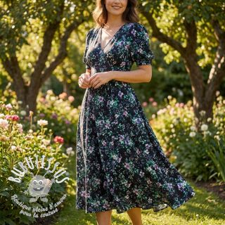 Viscose RADIANCE Flowers Jamie digital print