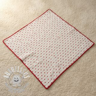 Tissu double gaze/mousseline STEPPED Heart