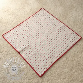 Tissu double gaze/mousseline STEPPED Heart