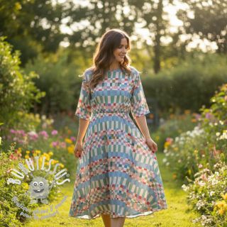 Viscose RADIANCE Fantasia multi digital print