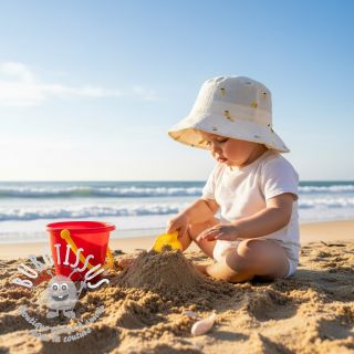 Tissu double gaze/mousseline EMBROIDERY Fruit natural yellow