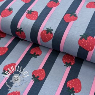 Jersey Fruits Strawberry petrol