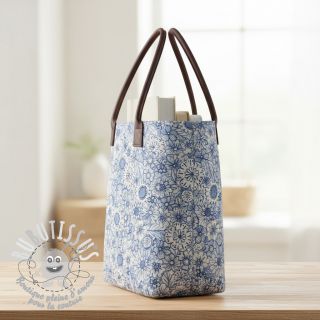 Tissu déco Linenlook Bloom Fully Mix digital print