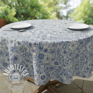 Tissu déco Linenlook Bloom Fully Mix digital print