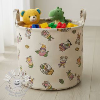 Tissu déco Linenlook Tomte Easter Egg digital print