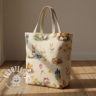 Tissu déco Easter Garden Joy digital print