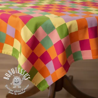 Tissu déco Joyful Block Patch digital print
