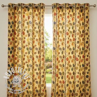 Tissu déco GOBELIN premium Leaves Funky Arty