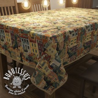 Tissu déco GOBELIN premium Happy Siesta House