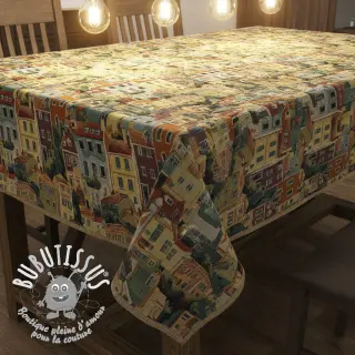 Tissu déco GOBELIN premium Happy Siesta House