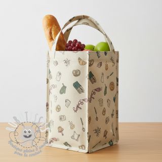 Tissu déco Linenlook premium Bake Off Doodle