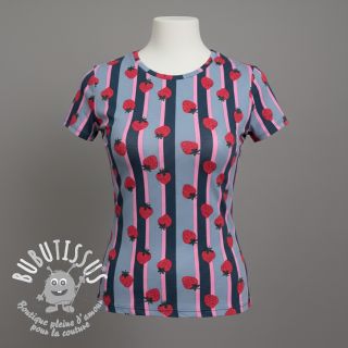 Jersey Fruits Strawberry petrol