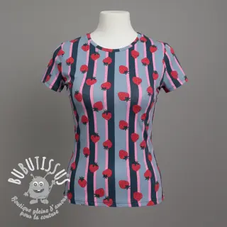 Jersey Fruits Strawberry petrol