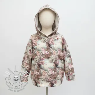 Sweat envers minkee Fairy tales digital print