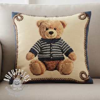 Tissu déco GOBELIN PREMIUM Teddy Bear Nautic PANEL