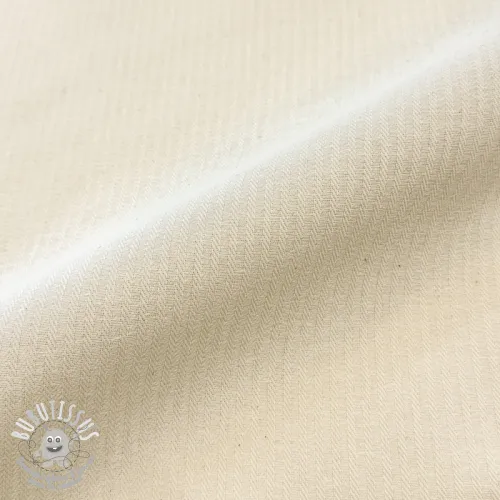 Tissu déco DOBBY Colored stripe naturel