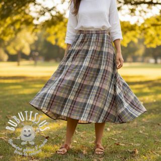 Tissu coton YARN DYED Check Nina multi