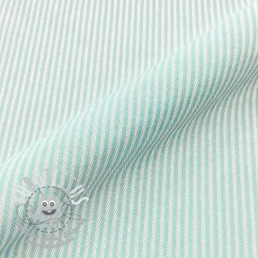 Tissu déco DOBBY Colored stripe mint