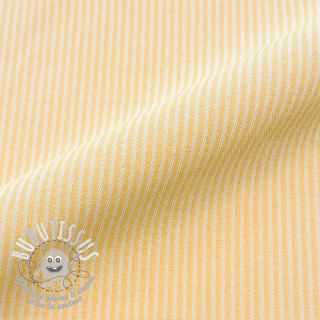 Tissu déco DOBBY Colored stripe pastel yellow