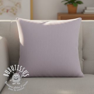 Tissu déco DOBBY Colored stripe lavender