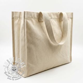 Tissu déco Linenlook PLAIN ecru