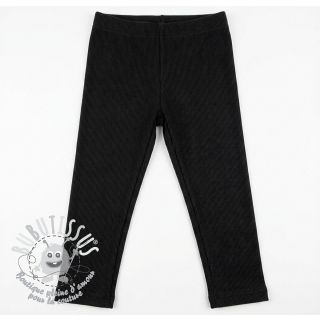 Tissu velours cotelé fin black