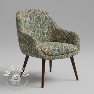 Tissu déco jacquard Moranto allover kaki