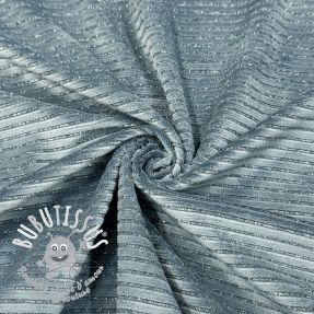  Velours  VELVET LUREX Stripe ocean green