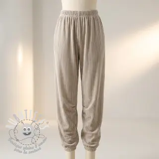  Velours  VELVET LUREX Stripe beige