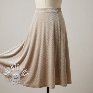  Velours  VELVET LUREX Stripe beige