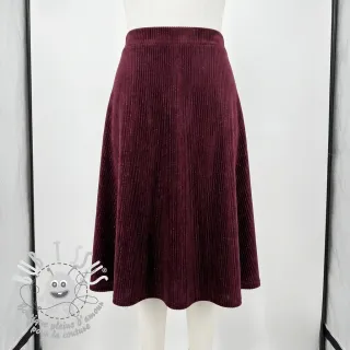  Velours  VELVET LUREX Stripe bordeaux