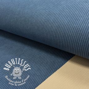 Tissu velours cotelé HUGGY jean