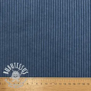 Tissu velours cotelé HUGGY jean