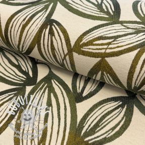 Tissu déco jacquard Folia romarin
