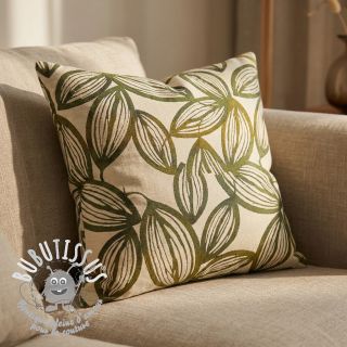 Tissu déco jacquard Folia romarin