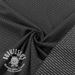 Viscose Punta di Roma ROMEA black